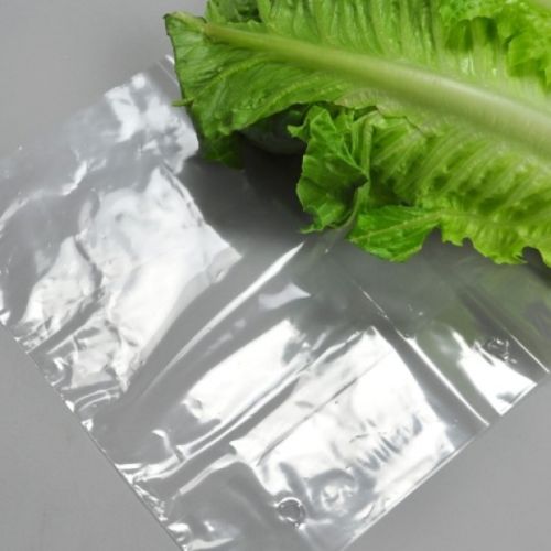 Bolsa grande para lechuga, supertransparente, de polipropileno transparente, 250 bolsas/caja