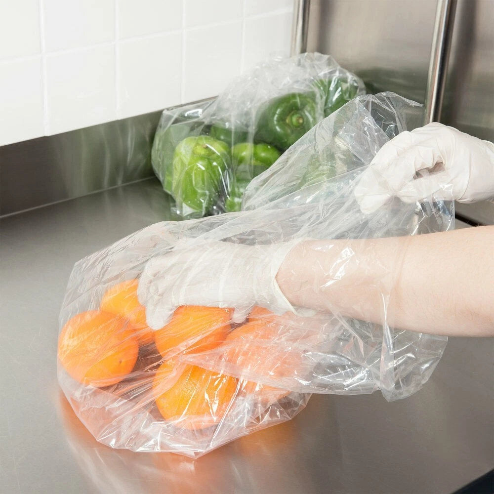 Clear gusseted poly bags 10" x 6" x 20"x1MIL-1000PCS