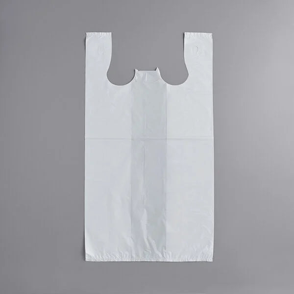 T-shirt bag Jumbo White 15" x 7" x 27" 500/CASE