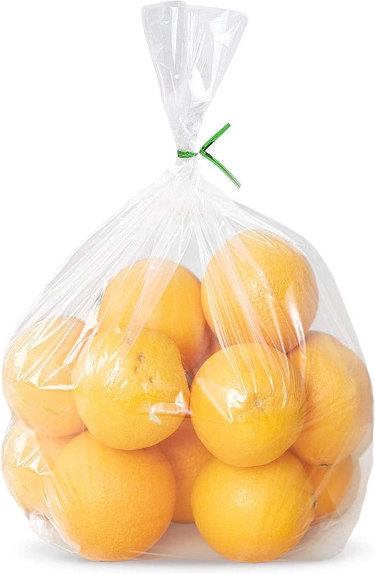 Clear bags 8"x4"x18" 1mil  gauge