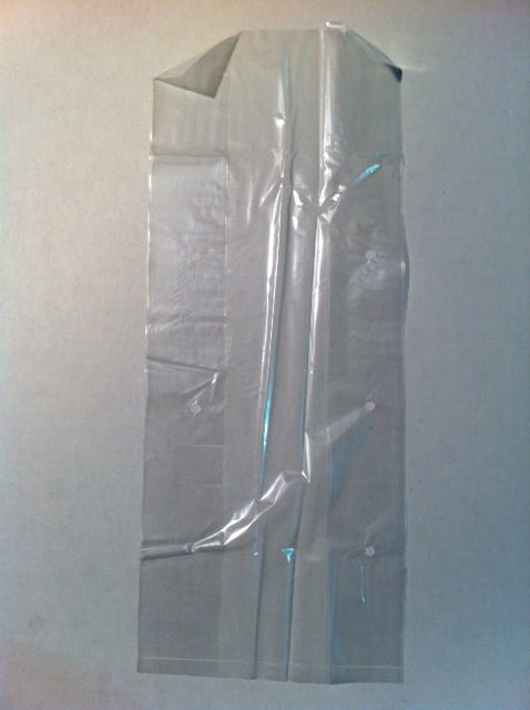 Clear bags 8"x4"x18" 1mil  gauge