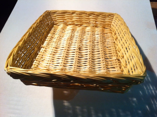 WICKER TRAY 16"x13"x 3" Pack of 3 trays